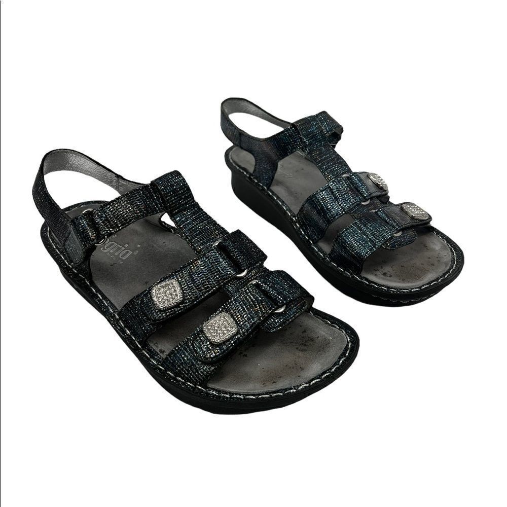 Alegria "KLE-292 Glimmer Glam" Sandals Size Fits 8/8.5